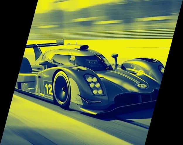 Prototype d'endurance en course